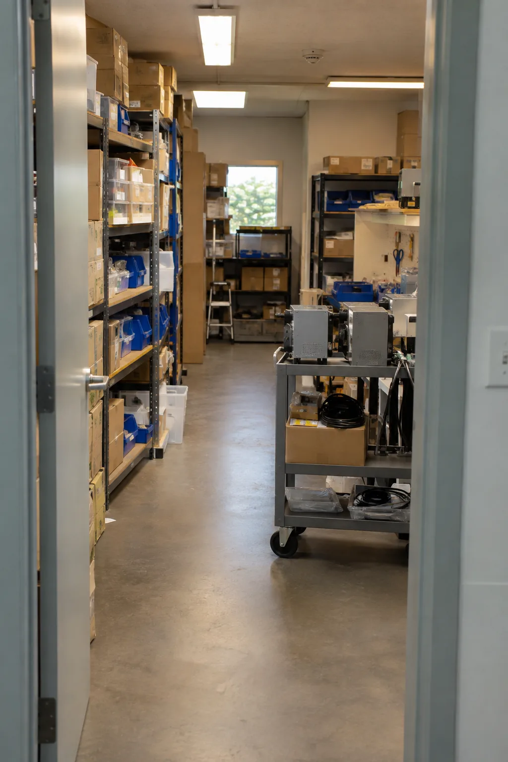 小型设备周转区和待配置设备